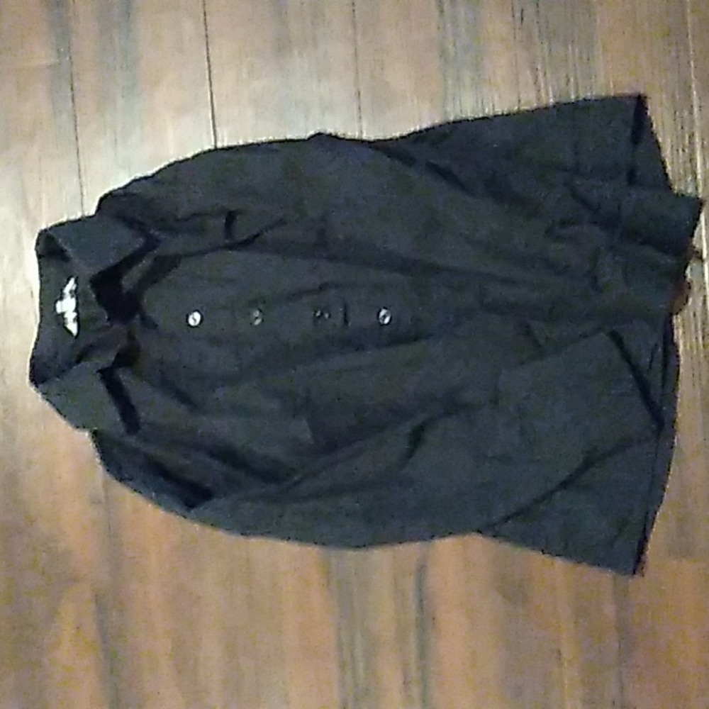 Black dress shirt